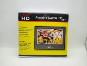 Ptv7000 Access 7 Inch Lcd Hd Portable Digital Tv With Ac Adapter Tested