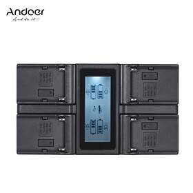 Andoer Opp2111972515579lo Np-f970 4-channel Digital With Lcd Display For K6w1