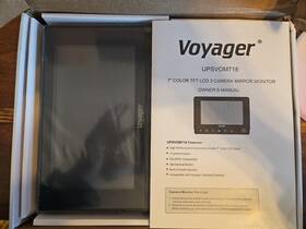 Asa Vom718 Voyager Upsvom718 7 Inch Color Back Up Rear Monitor With Dash Mount