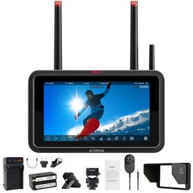 Atomos 810114285183 Ninja Tx 5.2 Inch Camera-cloud Monitor Accessory Kit Battery Charger Bundle