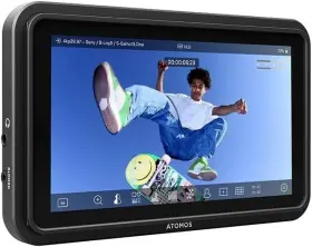 Atomos 814164023108 Shinobi Go Hdmi 4k Camera Field Monitor With Hdr Touchscreen All Day Bat