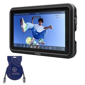 Atomos Atatomshb04a Shinobi Go Hdmi 4k Camera Field Monitor With Hdr Touchscreen All Day Bat