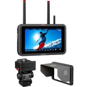 Atomos Atomnjtx01k1 Ninja Tx 5.2 Inch C2c Monitor Bundle With Atomx Mount And Sun Hood Black