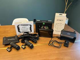 Atomos Atomshbs01 Shinobi Sdi 5 Inch 3g-sdi And 4k Hdmi Monitor With Cage Hood More
