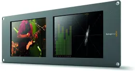 002164 Blackmagic Design Smartscope Duo 4k 16 Channel Embedded In Sd And Hd