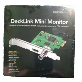 Blackmagic Design 338716007916 Decklink Mini Monitor Hd