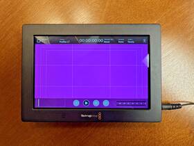 Blackmagic Design Bmd-hyperd/avidas74k Video Assist 4k 7 Inch Monitor/recorder - With Sd Card Xlr Pwr