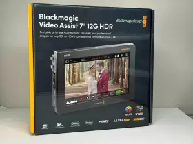 12g-sdi Blackmagic Design Hyperd/avida12/7hrd Video Assist 7 Inch 12g-sdi/hdmi Hdr Recording Monitor