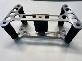 Bon Fm-073sch Custom Hand Held Monitor Bracket Vtr Dit Film Production Wireless Video Small Hd