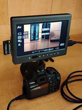 Calumet Df0200 7 Inch Lcd 1280x800 Hdmi Video Field Monitor For Dslr With Hd Waterproof Case