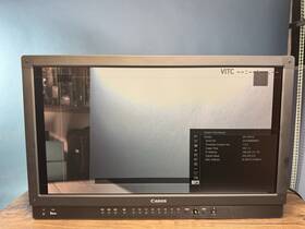 Canon Dp-v2410 24 Inch 4k Reference Display Monitor- 1 011 Hours Excellent Condition