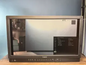Dp-v2410 Canon 24 Inch 4k Reference Display Monitor- 1 011 Hours Excellent Condition