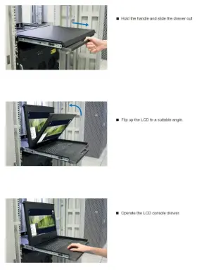 Rm-111-19wh Crystal Image Technologies 1u 19 Inch Rackmount 1400 X 900 Monitor With Keyboard