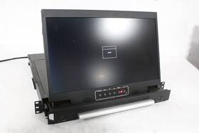 Crystal Image Technologies Rmd-151-f17a 17 Inch Lcd Monitor In Rack Drawer C1528-165 For Parts