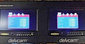 Delvcam Delv-2lcd-7xlrm Dual Rackmount 7 Inch Color Monitors W Power Supplies