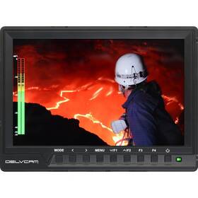 Delvcam Delv-hd7-4k 7in 4k Hdmi On-camera Monitor With Audio Meter