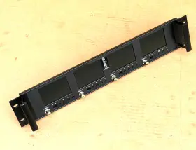 Delv-mlcd35rm Delvcam Rack Mount Quad Lcd Monitor Screen