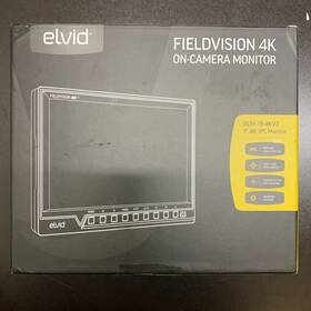 Elvid Fieldvision Ocm-7b-4kv2 7 Inch 4k Ips Lcd Display On-camera Monitor - Black