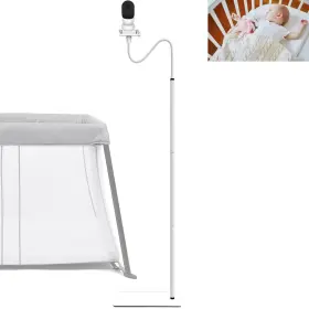 B0cm3wd3k9 Eysaft Baby Monitor Floor Stand Holder Mount For Owlet Cam/owlet Duo 2