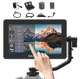 Feelworld 748497635267 F6 Plus V2 Pro Dslr Camera Field Monitor 4k Hdmi 6 Inch 3d Touch
