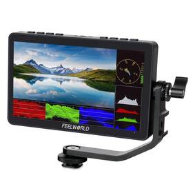 Feelworld 791348360320 F5 Pro V4 6 Inch Touch Screen Dslr Camera Field Monitor With 3d Lut F970 Exte
