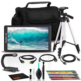 F570-003 Feelworld F570 5.7 Inch 4k Hdmi Monitor Includes Stabilizing Grip Tripod And More