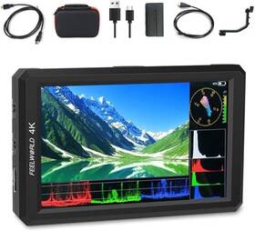 Feelworld Fefwz73 F6 5.7 Inch Ips Full Hd Hdmi On-camera Led Monitor With 4k Support And Til