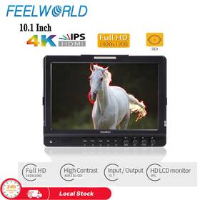 Feelworld Fw1018spv1 Fw1018v1 10.1 Inch Camera Field Monitor 4k Hdmi Lcd Full Hd 1920x1200