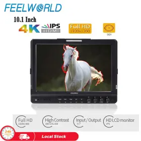 Fw1018spv1 Feelworld Fw1018v1 10.1 Inch Camera Field Monitor 4k Hdmi Lcd Full Hd 1920x1200