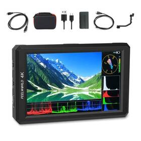 Feelworld Fwdf6 6 In Fhd Lcd Field Monitor Kit 4k Hdmi Waveform 3d Lut On-camera