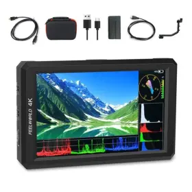 Fwdf6 Feelworld 6 In Fhd Lcd Field Monitor Kit 4k Hdmi Waveform 3d Lut On-camera