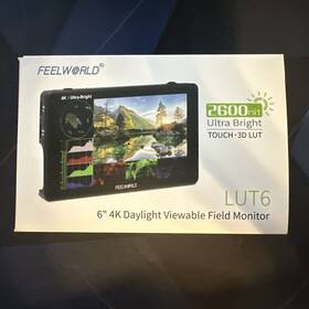 Feelworld Lut6 6 Inch 2600nit Bright Ips Camera Monitor Great Condition