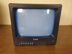 Fs-4122 Focus Fs-412 Security Video Monitor 12 Inch Screen With Audio Partially Tested