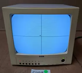 Fs-412q Focus Vintage Video Crt Monitor Gg