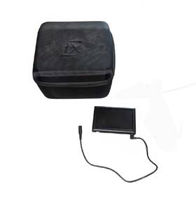 Fxt Fx508 Video Monitor With Case - As Is Not Tested