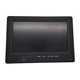 Globalmediapro Fv678hd/o 7-inch Lcd On-camera Monitor B/w Video Field / W Sreen Hood On-camera
