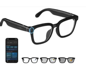 V03-t5 Haixinda Store Ai Smart Glasses 8mp 1200p Camera Translation For Iphone 17 16 Samsung Vlog Uv