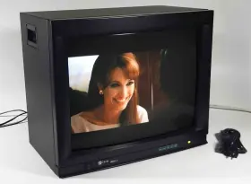 Vm621-3 Hantarex / Vicon 21 Inch Pro Crt Rgb/scart S-video Bnc Arcade Retro Gaming