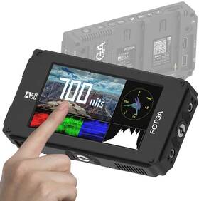Hersmay Rsy-dp113us Fotga A50tl 5 Inch Fhd Touch Screen Video Camera Field Monitor Dslr 3d Lut