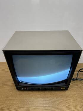 Hitachi Denshi Vm-173u 17 Inch Video Monitor Tested Works