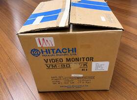 Hitachi Vm-900e/k Vintage Video Monitor Cctv