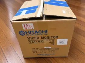 Vm-900e Hitachi Vm-900e/k Vintage Video Monitor Cctv