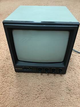 Hitachi Vm-910u Denshi Ltd. Video Monitor / March 1979