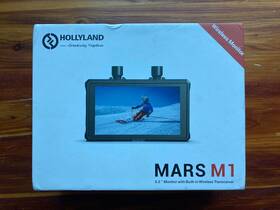 Hollyland 191460002243 Mars M1 Wireless Transmitter And Receiver Monitor 3-in-1