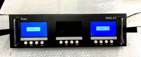 Ikan Rm3-43 Metal Rack Unit/three 4.3 Inch 16 9 Monitors 4 Parts
