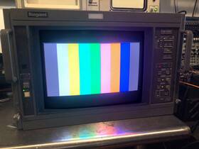 Ikegami 1550-r Crt Broadcast Monitor - Component/rgb Sdi Gaming