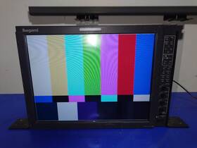 Ikegami Hlm-1510r 15 Hdtv/sdtv Multi-format Lcd Color Monitor Tested Working