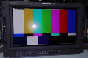 Ikegami Hlm-1704wr 17 Inch Multi-format Lcd Professional Video Monitor Hd/sd Sdi Dvi