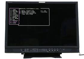 Ikegami Hlm-2450w 24 Inch Full Hd Hdtv/sdtv Multi-format Lcd Color Monitor 1920x1200
