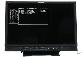 Hlm-2450w Ikegami 24 Inch Full Hd Hdtv/sdtv Multi-format Lcd Color Monitor 1920x1200